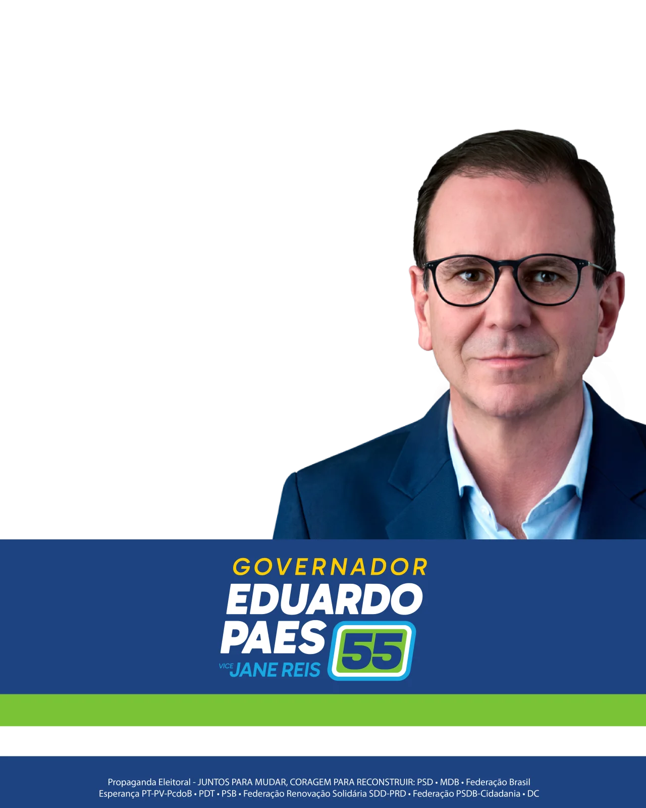 Arte Feed retrato do projeto Eduar Paes 55 a Virada